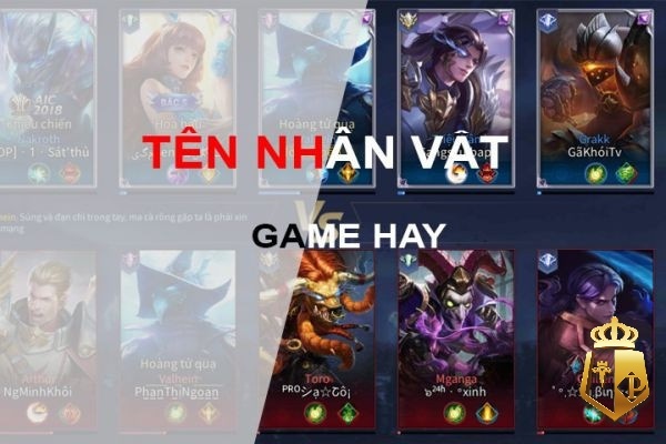 Tên ngắn đặt tên game hay và độc đáo cho game thủ 2025