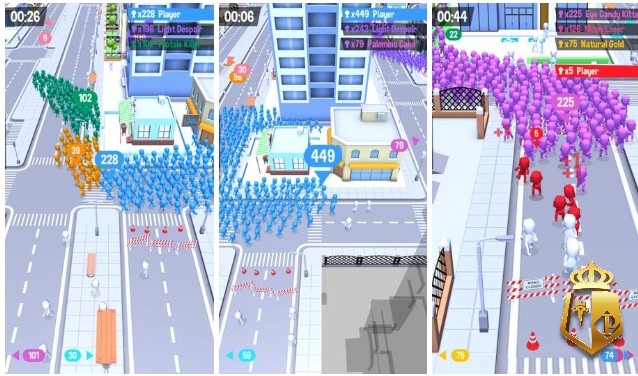 game crowd city tren android game cay dong hiep yeu doc la - Game Crowd City trên Android: Game chiến thuật vui nhộn